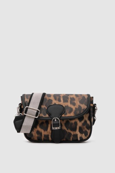 Leopar Desen Çapraz Çanta