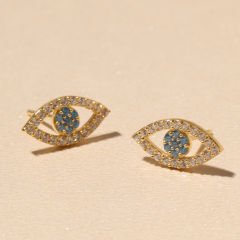 Mini Göz Küpe 718873 Gold