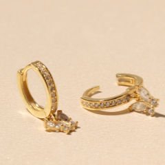 Mini Kelebek Küpe 718874 Gold