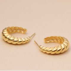 Kabuk Halka Küpe 718884 Gold