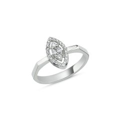 G Renk 0,20 Karat Pırlanta Yüzük 22