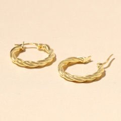 Burma Halka Küpe 718886 Gold