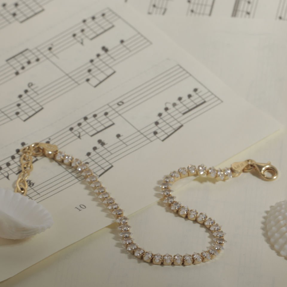Zirkon Taşlı Bileklik 718554 Silver