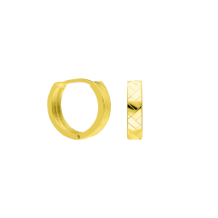 Ekose Halka Küpe 718887 Gold