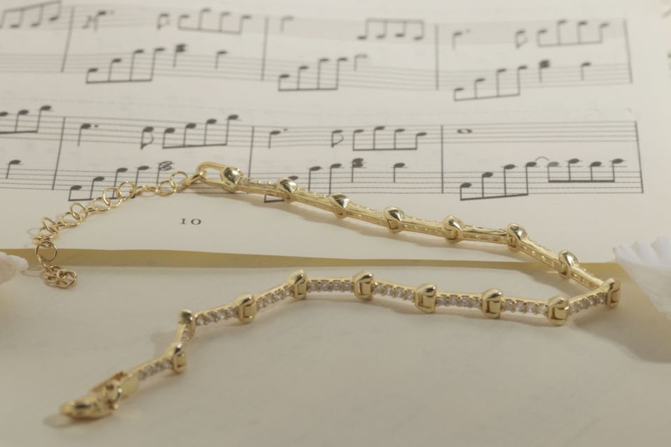 Zirkon Taşlı Bileklik 718549 Gold