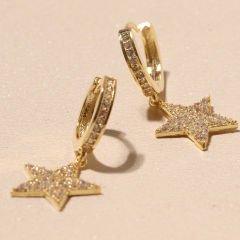 Yıldız Küpe 718899 Gold