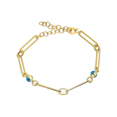 Luisa Boncuk Bileklik 717009 Gold