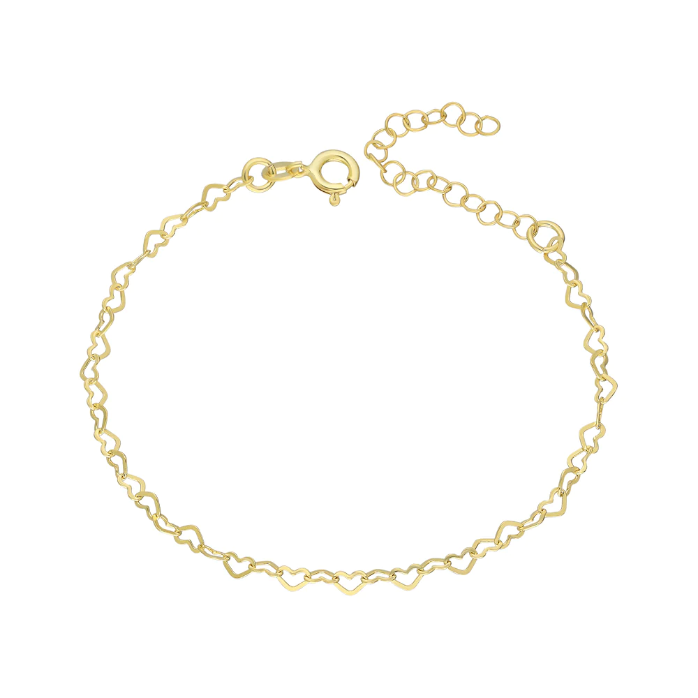 Zincir Kalp Bileklik 717011