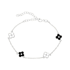 Çiçek Bileklik 717013 Silver