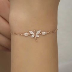 ​Gümüş Rose Yusufçuk Kadın Bileklik