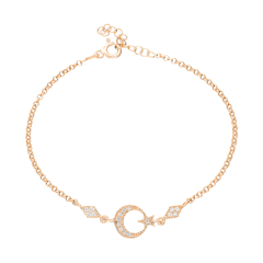 Ay Yıldız Bileklik 717018 Rose