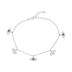 Zirkon Taşlı Bileklik 717025 Silver