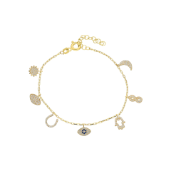 Charm Bileklik 717003 Gold
