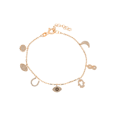 Charm Bileklik 717003 Rose