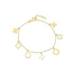 Nora Bileklik 717005 Gold