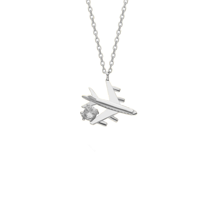 Uçak Kolye 718956 Silver