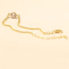 Zirkon Taşlı Bileklik 717007 Gold