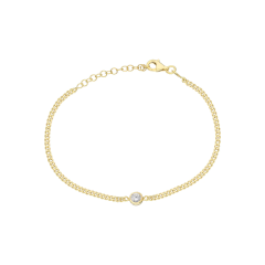 Zirkon Taşlı Bileklik 717007 Gold