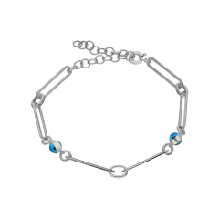 Luisa Boncuk Bileklik 717009 Silver