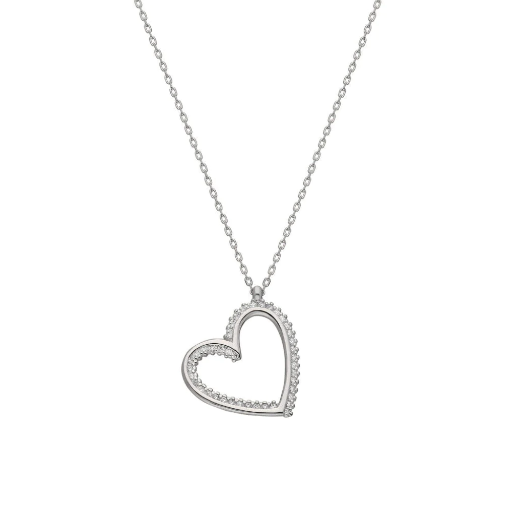 Belly Kalp Kolye 718953 Silver