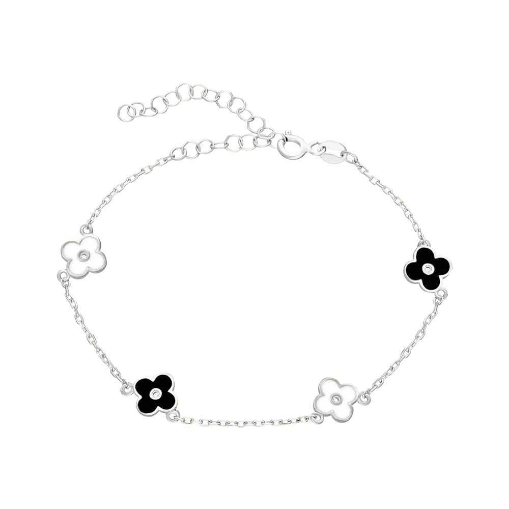 Çiçek Bileklik 717013 Silver
