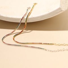 Renkli Suyolu Bileklik 719458 Gold