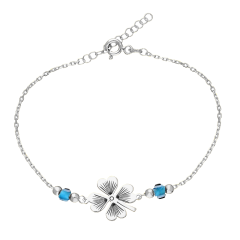 Yonca Bileklik 717019 Silver