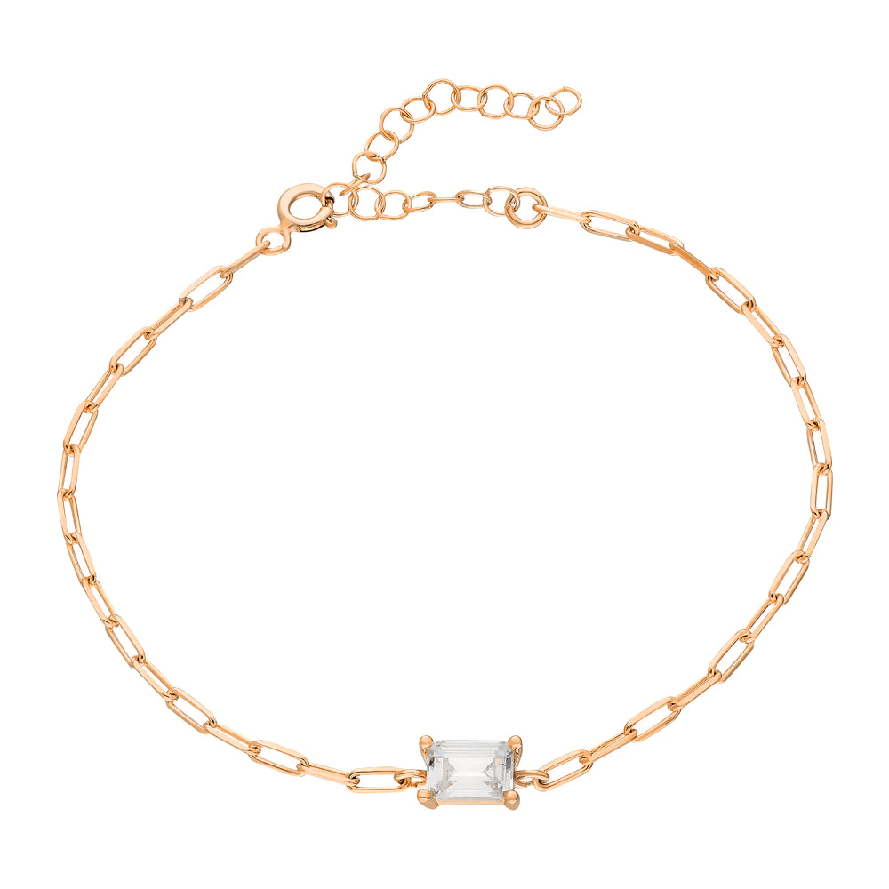 Zincir Baget Bileklik 717022 Rose