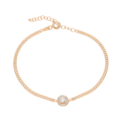 Taşlı Bileklik 717023 Rose