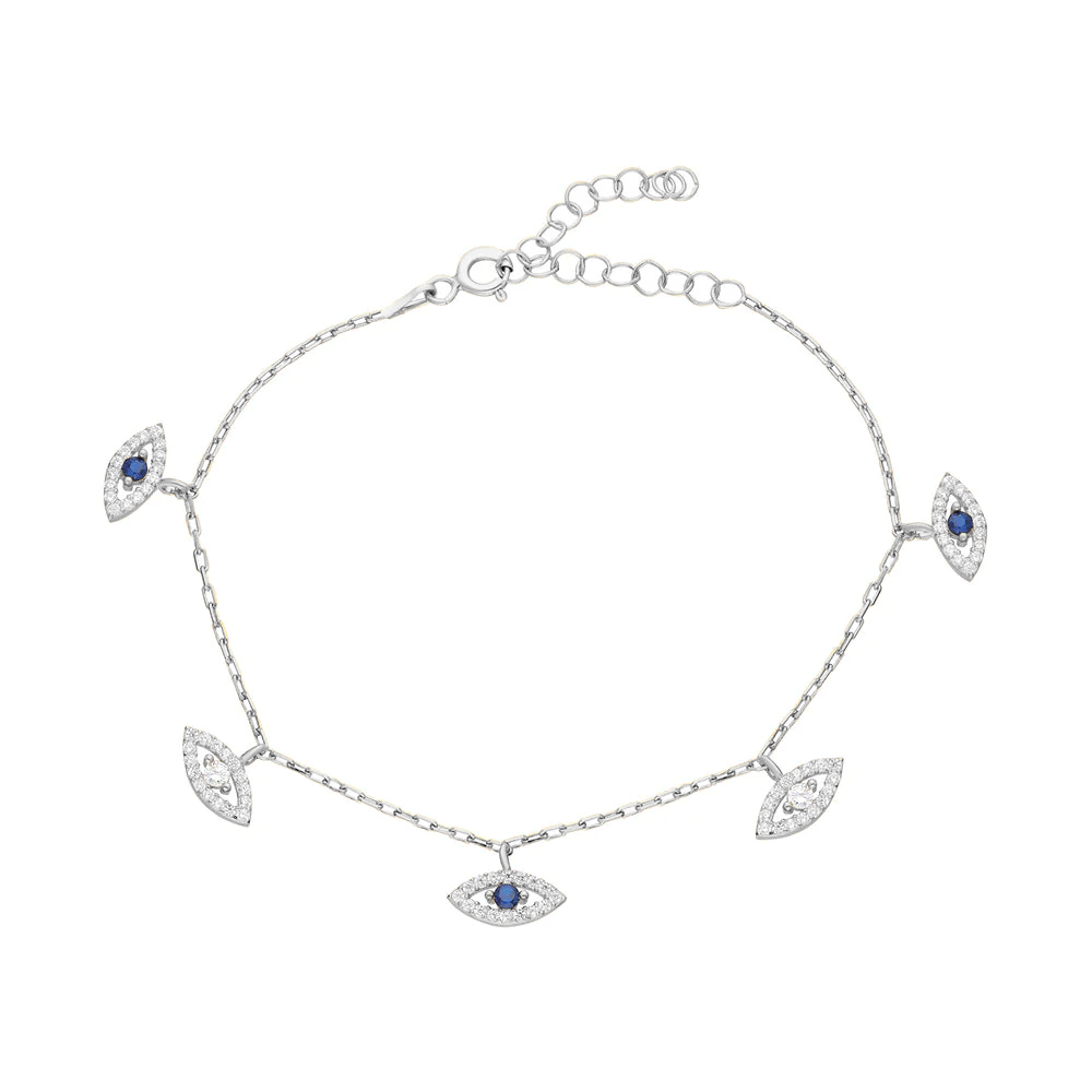 Zirkon Taşlı Bileklik 717025 Silver