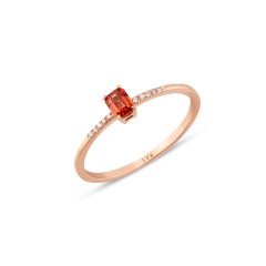 0,30 Karat Safir Yüzük 10