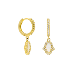 Fatıma Küpe 717033 Gold