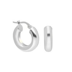 Kalın Halka Küpe 717053 Silver