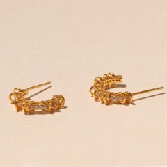 Halka Küpe 717083 Gold