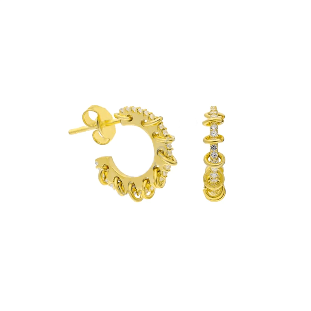 Halka Küpe 717083 Gold