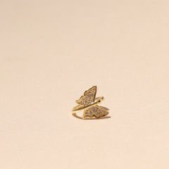 Kelebek Cuff Küpe 717085 Gold