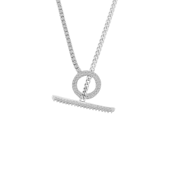 April Kolye 719051 Silver