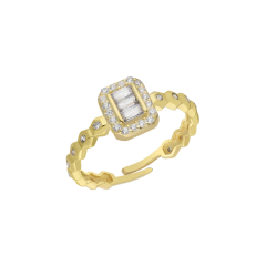 Baget Yüzük 718852 Gold