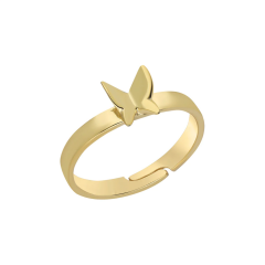 Kelebek Yüzük 718854 Gold