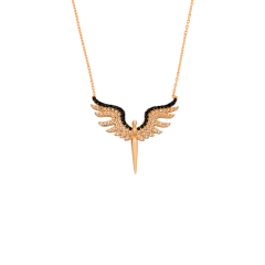 Erin Black Kolye 719067 Gold