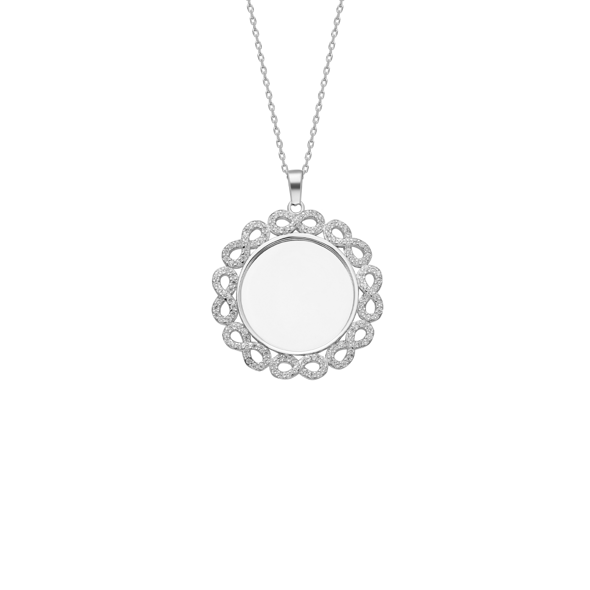 Luna Kolye 719105 Silver