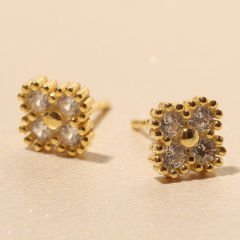 Yonca Küpe 717026 Gold