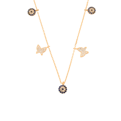 Kelebek Charm Kolye 718901 Silver