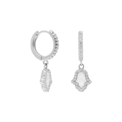 Fatıma Küpe 717033 Silver