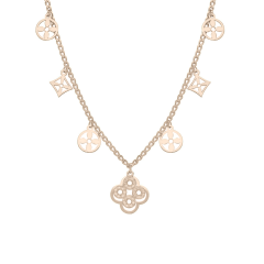 Linda Taşlı Kolye 718910 Rose