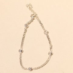 Beş Taşlı Bileklik 718512 Silver