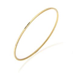 Gümüş Gold Ajda Kadın Bilezik 5.7 cm