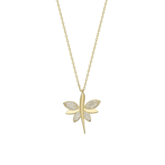 Yusufçuk Kolye 718934 Gold