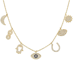 Charm Kolye 718938 Gold