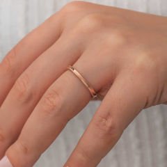 Gümüş Rose Ajda Kadın Yüzük 8